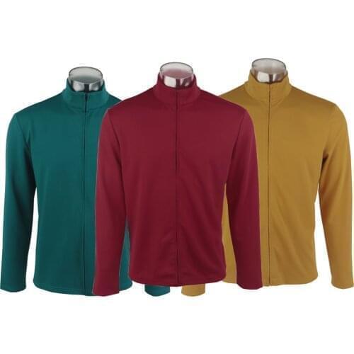 First Contact Undershirt Deep Space Nine Captain Picard Sisko Starfleet Uniforms Star Costume Trek Top Prop