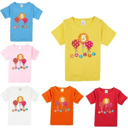 Casual Fashion 2021 Summer Childrens Clothing Boys Short Sleeve T-shirt Kids Sweatshirt Childs Cotton Clothes Girls T Shirt