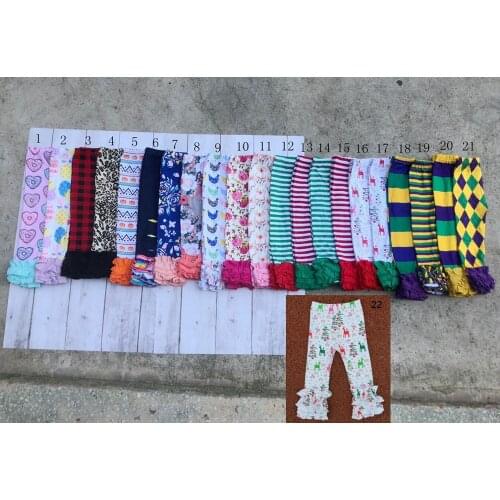 Christmas Girls Icing Ruffle Leggings,Icings Persnickety toddler ruffle pants,aqua pink Triple ruffle leggings capris