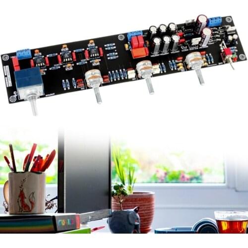 JRC5532 Preamp Amplifier Audio Tone Control Preamplifier Board Preamplificador JRC5532 Preamp Amplifier Audio Tone Control Pream