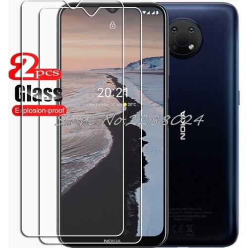 2PCS FOR Nokia G20 G10 HD Tempered Glass Protective On NokiaG20 NokiaG10 TA-1336, TA-1343, TA-1347 Phone Screen Protector Film