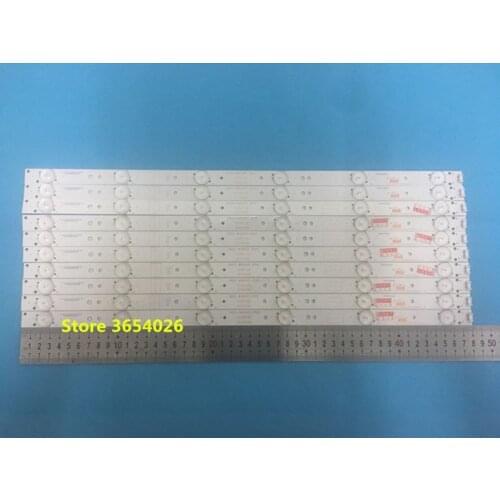 1 Set =10pcs Led backlight for 49E3000 49E6000 49E360E/5ERS 5800-W49001-1P00 5800-W50001-1P00 480MM 6Leds