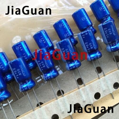 10PCS Original ELNA 2.5V1F Super Dynacap Dzn 1F 2.5V DZN-2R5D105T 2.5V1.0F 8X16MM Farad
