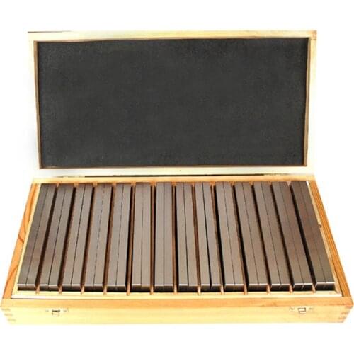 18 pieces Parallel horns/pads Vise parallel plates Contour horns Milling machine flat vise shims