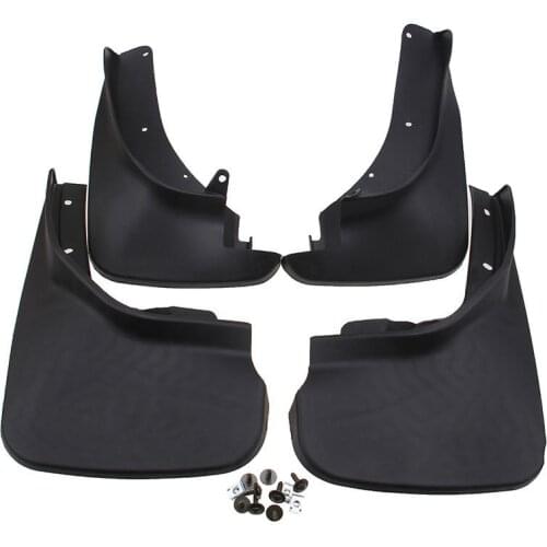 Car fender fit For 13 thru 16 Explorer Ford car Molded Splash Guards Mud Flaps Mudguards Front Rear 4pcs / Set