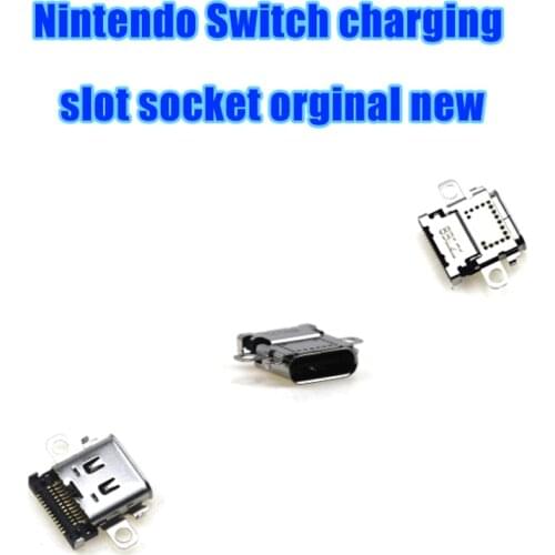 5pcs For Switch New Original Charging Port Power Connector Type-C Charger Socket for Switch NS Console