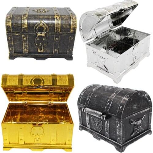 50Pcs Pirate Treasure Plastic Coin Props Bitcoin Coin for Halloween Party Cosplay Props Kids Party Toys Treasure Coin Play Money