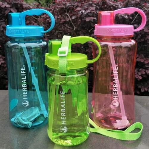 1L 2L 1000ml 2000ml Orange Oversized Water Bottle Frozem Portable Space bottle Herbalife Sports Nutrition Custom Shaker Bottle