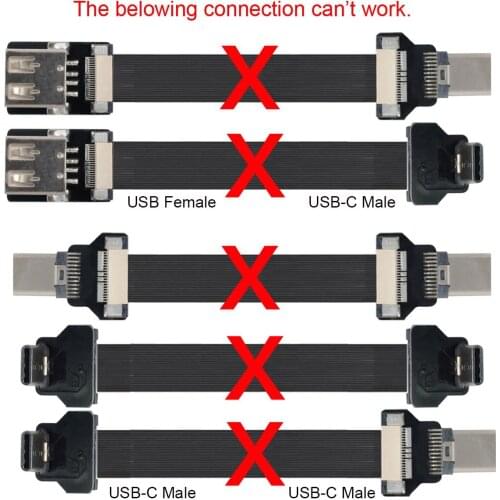 Chenyang CYFPV USB2.0 Micro-USB USB-C Male Female Connector Socket for FPV HDTV Multicopter Aerial Photography