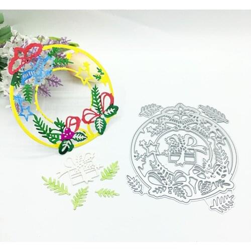Julyarts 2019 New Flower Circle Dies Metal Cutting Die for Scrapbooking Album Card Making Die Metal Crafts Gift Die Cut Stitch