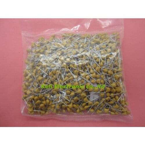 500PCS/LOT 104 M 0.1UF 100NF 50V Lead space 5.08mm Ceramic capacitors D