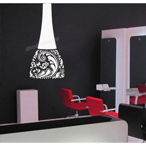 Nail Salon Wall Decal Manicure Pedicure Window Sticker Vinyl Nail Bar Nail Polish Wall Sticker Beauty Salon Spa Wall Decor C835