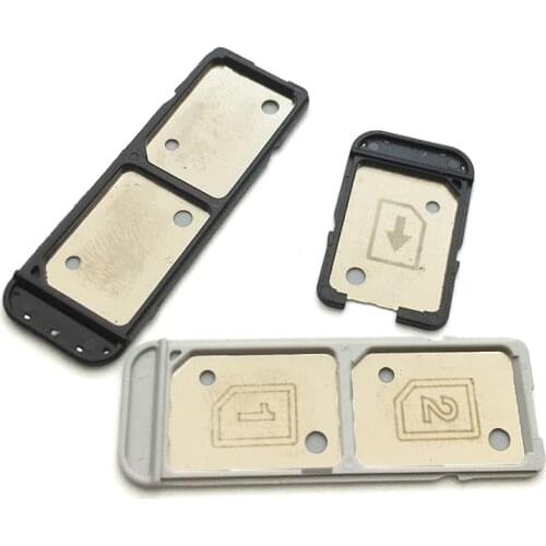 New For Sony Xperia L1 G3311 G3312 G3313 Sim Tray Sim Card Reader Holder Housing Parts , Single & Dual Sim Version Replacement