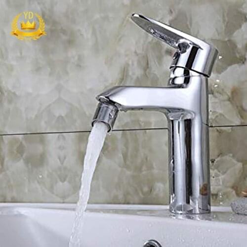 Solid Metal Kitchen And Bathroom Faucet Diverter Valve G1/2 Aerator Sink Mixer Tap Basin Faucet Spout Replacement Part In Chrome