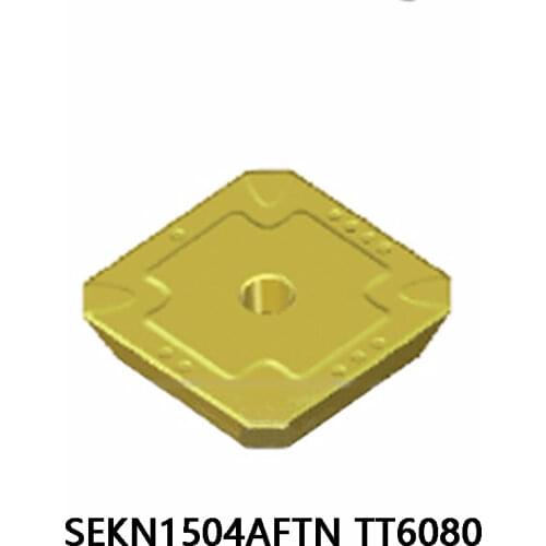 Original TaeguTec SEKN1504AFTN TT6080 milling Carbide Inserts Lathe Cutter Tools Original CNC Tools inserto para torno