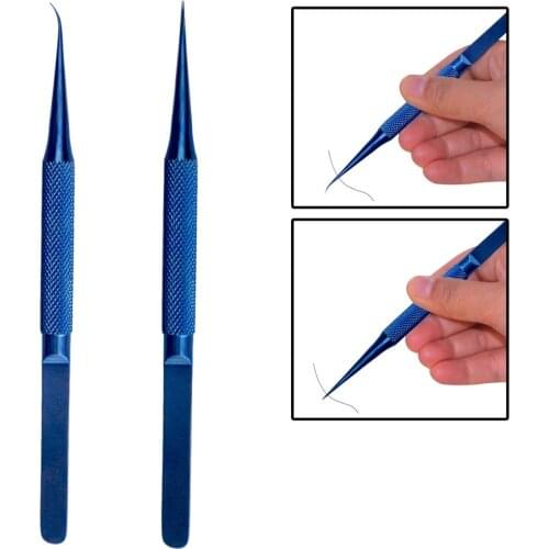 Titanium alloy tweezers professional maintenance tool 0.15mm edge precision fingerprint tweezers phone mainboard copper wire