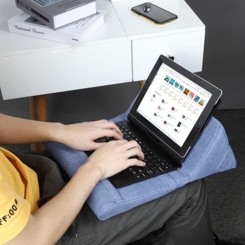 Tablet Stand Laptop Holder Pillow Foam Multifunction Laptop Cooling Pad Tablet Stand Holder Stand Lap Rest Cushion For Ipad