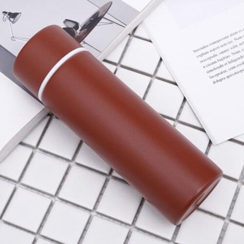 Mini Portable Stainless Steel Beverage Thermos Water Bottle Coffee Thermos 2021 Fashion Simple New Vacuum Cups Home School Cup