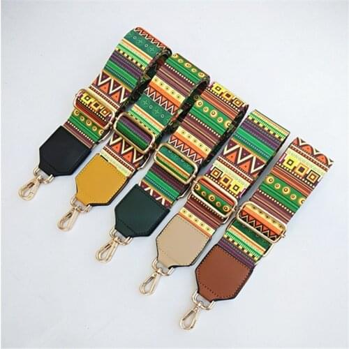 Widened bag replacement shoulder strap slant across single shoulder girdle accessories backpack belt color stripe belt hot style