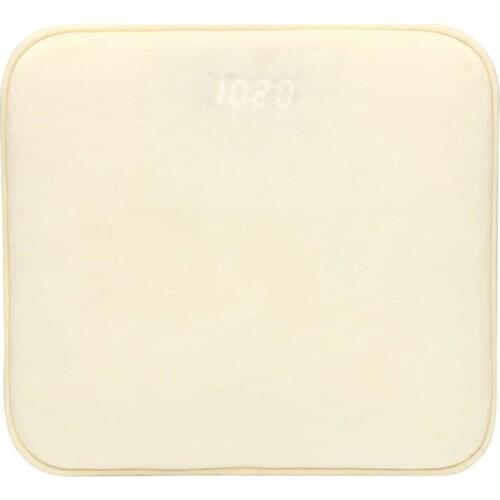 Alarm Clock Stand on Pressure Sensitive Battery Smart Alarm Clock Mat Floor Rug LED Time