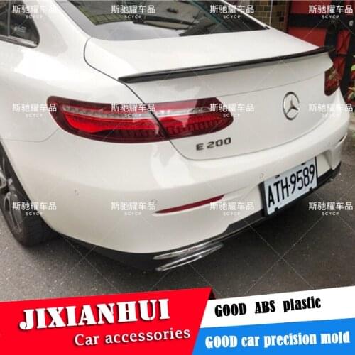 For Benz W213 E-class coupe Spoiler 2016-2019 ABS Car Rear Wing Spoiler For Benz W213 2 Door E300 E320 E260 E63 coupe Spoiler