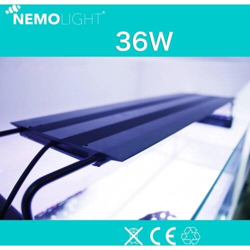 Nemolight intelligent program control LED light 36W retractable bracket Aquarium lamp Aquatic lamp Coral lamp 60-90CM fish tank
