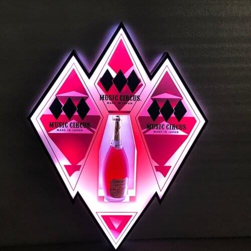 LED whisky bottle glorifier Liquor Bottle display stand bottle presenter