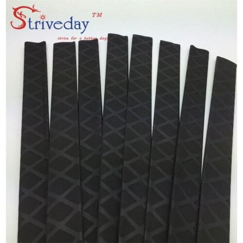 1 meter 5 color fishing rod racket anti-skid lightning protection handle jacket insulation pattern 28mm heat shrinkable tube DIY