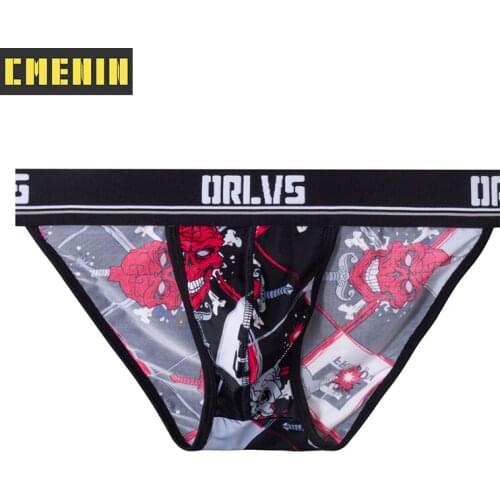 Ins Style Nylon Low Waist Sexy Man Underwear Brief Men Underpants Innerwear Gay Panties Jockstrap Mens Briefs Cuecas OR6111