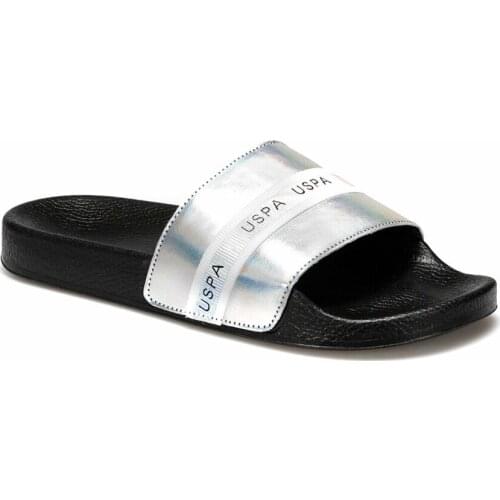 Women Slippers Flip flops Slides Silver New Shoes Summer Home Nonslip Slides Sandals Indoor Couples Beach Lady Female Floor Neat