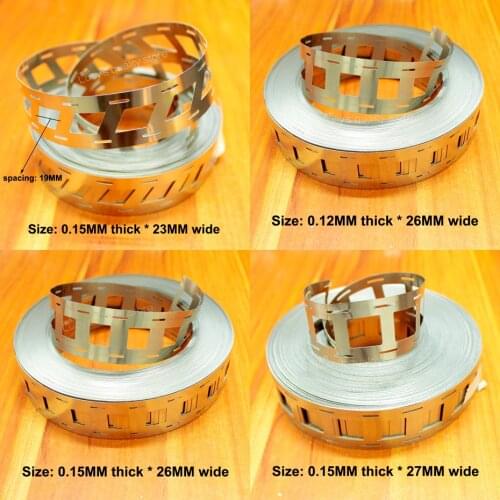 1kg 18650 power lithium battery pack special spot welding nickel plated steel sheet connecting piece SPCC