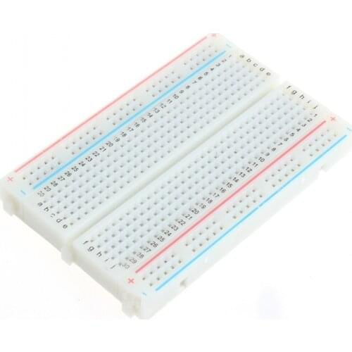 400 Tie Points Holes Universal Solderless PCB Breadboard Mini Test Protoboard DIY Bread Board For Bus Test Circuit Board