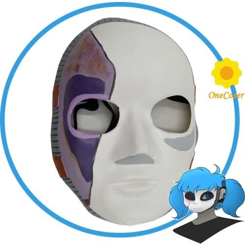 Game Sally Face Cosplay Mask Props Sallyface Latex Mask Costume Accessories Halloween Party Role Play Men Women Gifts