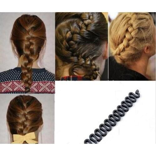10p French Braiding Tools Magic Hair Clip Braider Stylist Queue Twist Plait Hair Braid DIY Hairstyle Styling Accessories