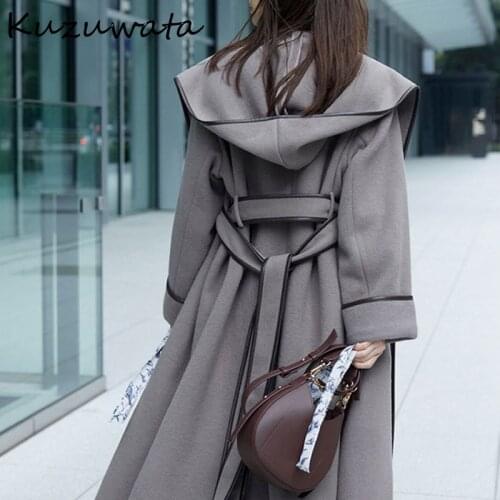 Kuzuwata Women's Big Coats