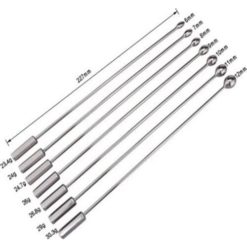 Hot Selling Stainless Steel Urethral Plug Catheter Sounds Penis Plug Long Insert Sex Toys For Men Masturbators Urethral Toys