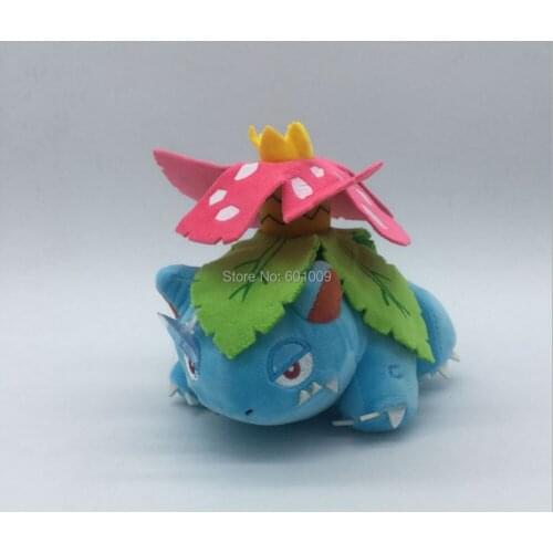 Mega Evolution Venusaur 6" For Kids Gifts Soft Animals Doll Retail