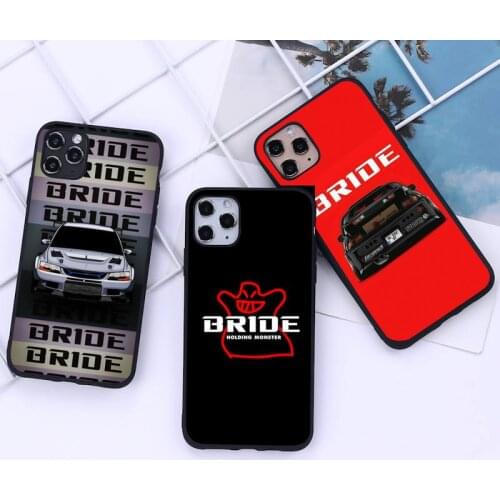 Bride Jdm Car Phone Case for iphone 12 11 Pro Mini XS MAX 8 7 6 6S Plus X 5S SE 2020 XR cover