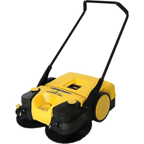 JL780E 780mm sweeping sidth walk behind rechargeable battery electricity power dust water spraying street city cleaning sweeper