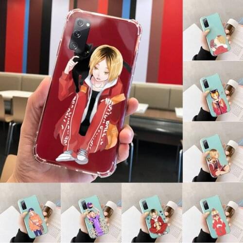 Kenma Kozume Haikyuu Phone Case Transparent For Samsung S 10 9 20 11 7 8 21 6 P Edge PLUS ULTRA 4G 5G