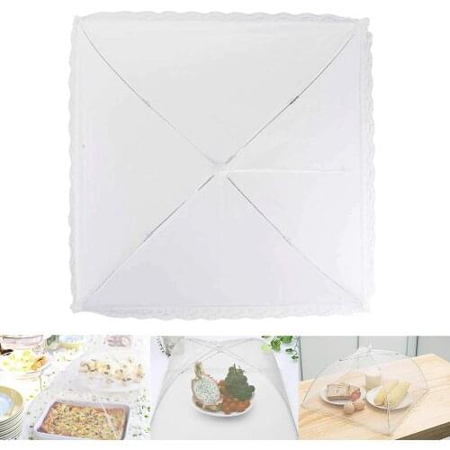 Folding Anti-fly Mosquito Dustproof Food Protector Cover Dish Tent Kitchen ware Food Cover Kitchen Tools Gadgets