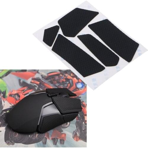 Suck Sweat Gaming Mice Skin Ultra-Thin Anti-Slip Sticker Mouse Grips Tape for steel Series Rival 600 Wired Gaming Mouse
