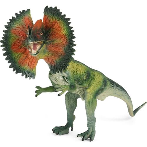 Jurassic Solid Animal Model Dilophosaurus Tyrannosaurus Rex Dicrosaurus Velociraptor Big Dinosaur Toy Simulation Figure Birthday