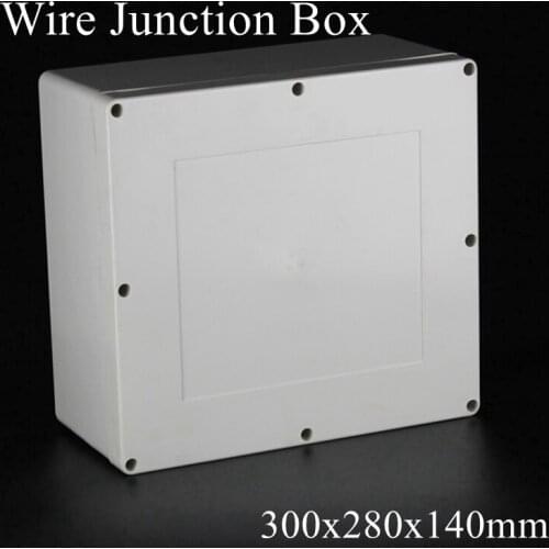 300x280x140mm ABS IP65 Waterproof Plastic Wire Junction Box Distribution Enclosure Project Case Electronic Terminal Instrument