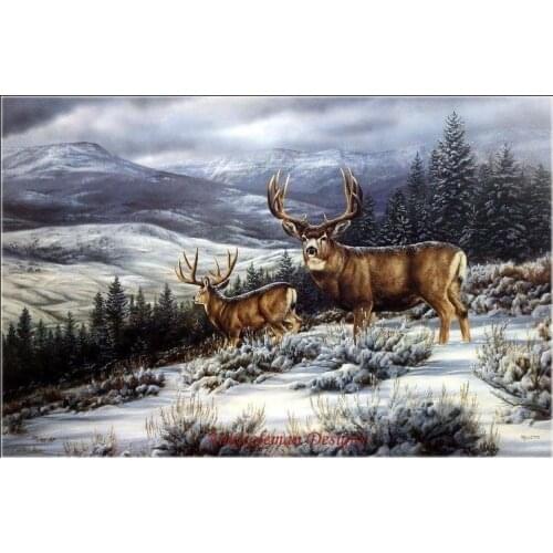 Embroidery Counted Cross Stitch Kits Needlework - Crafts 14 ct DMC DIY Arts Handmade Decor - Break in the Storm