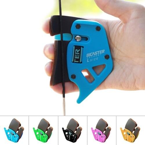 Archery Gear Archery Finger Guard 5 Colors Finger Protector Adjustable Durable Wear-resistant Bow Shooting Accessories