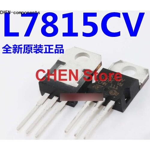 10pcs Brand new original authentic L7815CV TO-220 Three-terminal regulator
