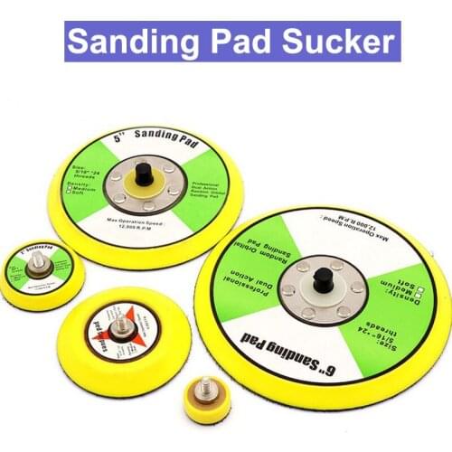 2'' 3'' 4'' 5'' 6'' Sanding Pad Polishing Disc Self-adhesive Sticky disk Sandpaper Sucker Polishing For Electric Grinder Polish