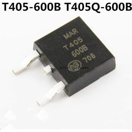 5PCS/ T405-600B T405Q-600B TO-252 4A 600V