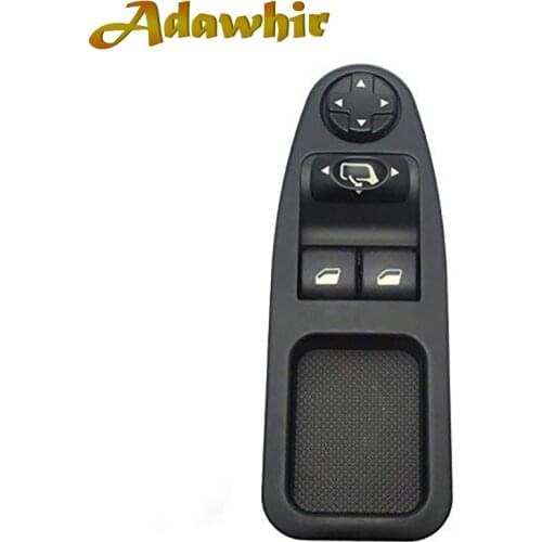 6554.ZJ For Fiat Scudo Citroen Jumpy Citroen Dispatch Peugeot Expert Master 2007 - 2016 Power Window Switch Control Button
